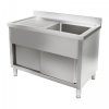 Szafka zlewozmywakowa - 120 cm ROYAL CATERING 10010502 RCHS-1200WS
